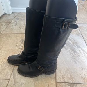 Frye Veronica Slouch boots (READ: smoke condition)